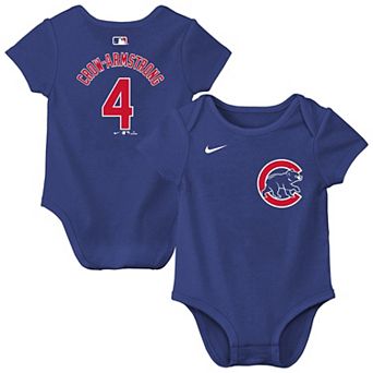 Newborn & Infant Nike Pete Crow-Armstrong Royal Chicago Cubs Name & Number Bodysuit