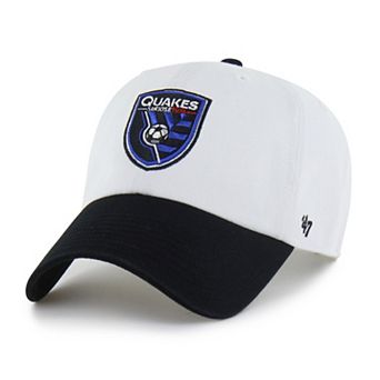 Men's '47 White San Jose Earthquakes Two-Tone Clean Up Adjustable Hat