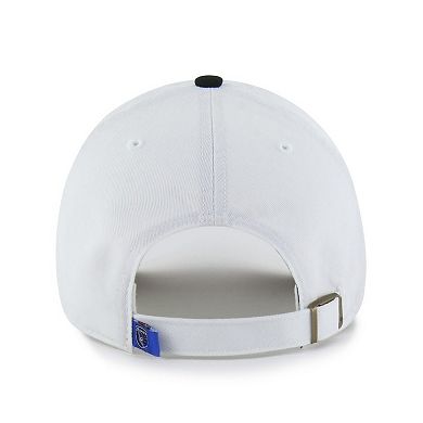 Men's '47 White San Jose Earthquakes Two-Tone Clean Up Adjustable Hat