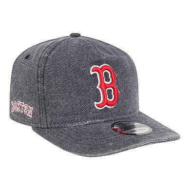 Men's New Era Navy Heather Boston Red Sox Denim Classic 19TWENTY Adjustable Hat