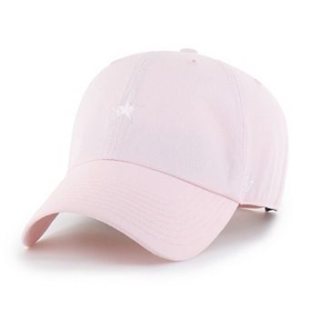 Women's '47 Light Pink Dallas Cowboys Base Runner Ballpark Clean Up Adjustable Hat