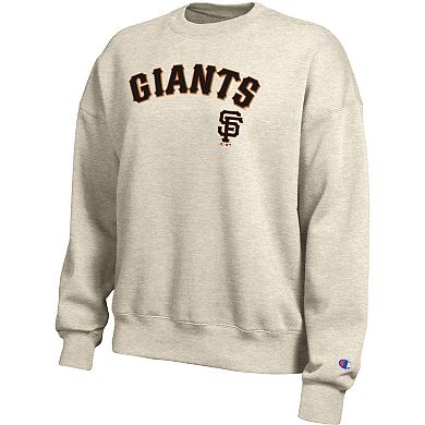Women's Champion Oatmeal San Francisco Giants All Star Sweatshirt
