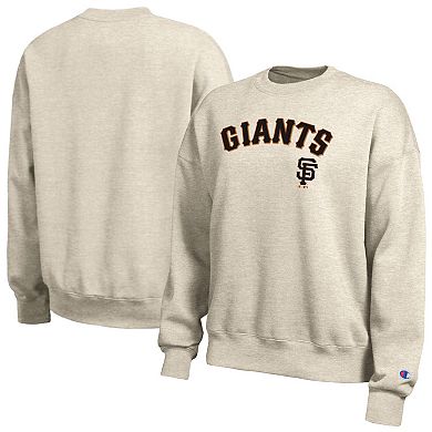 Women's Champion Oatmeal San Francisco Giants All Star Sweatshirt