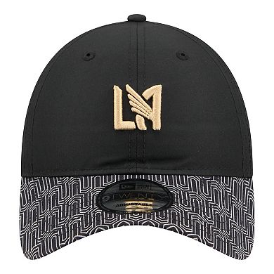 Men's New Era Black LAFC 2026 Jersey Hook 9TWENTY Adjustable Hat