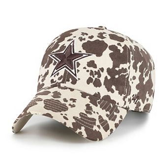 Women's '47 Natural Dallas Cowboys Bessie Clean Up Adjustable Hat