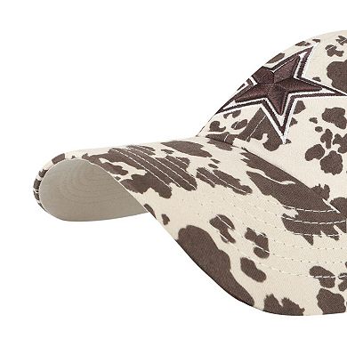 Women's '47 Natural Dallas Cowboys Bessie Clean Up Adjustable Hat