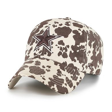 Women's '47 Natural Dallas Cowboys Bessie Clean Up Adjustable Hat