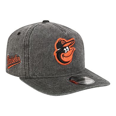 Men's New Era Black Baltimore Orioles Denim Classic 19TWENTY Adjustable Hat