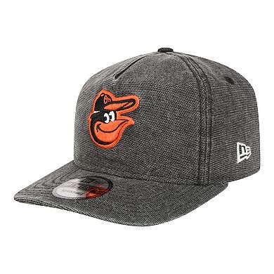 Men's New Era Black Baltimore Orioles Denim Classic 19TWENTY Adjustable Hat