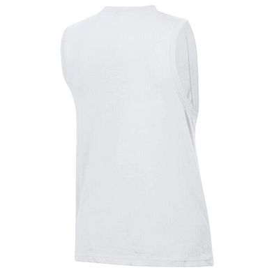 Women's Champion White Cincinnati Bengals Muscle Tank Top