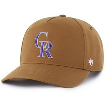 Men's Carhartt x '47 Brown Colorado Rockies Hitch Adjustable Hat