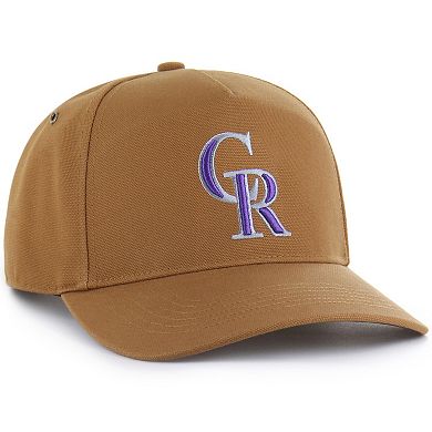 Men's Carhartt x '47 Brown Colorado Rockies Hitch Adjustable Hat