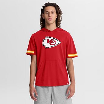 Men's Fanatics Red Kansas City Chiefs Optimal Play Short Sleeve Hooded T-Shirt
