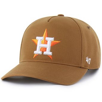 Men's Carhartt x '47 Brown Houston Astros Hitch Adjustable Hat