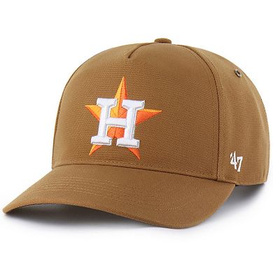Men's Carhartt x '47 Brown Houston Astros Hitch Adjustable Hat