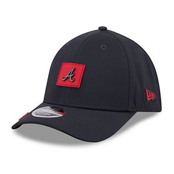 Men's New Era Navy Atlanta Braves 2026 Clubhouse M-Crown 39THIRTY Flex Hat