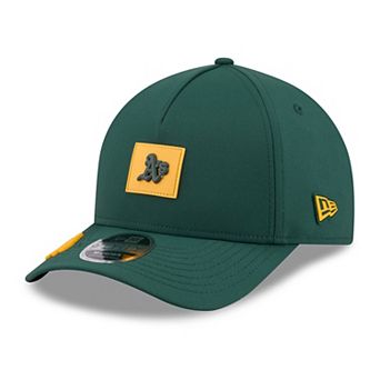Men's New Era Green Athletics 2026 Clubhouse 9FORTY A-Frame Adjustable Hat