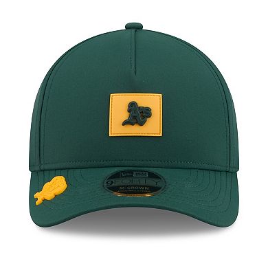 Men's New Era Green Athletics 2026 Clubhouse 9FORTY A-Frame Adjustable Hat