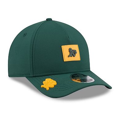 Men's New Era Green Athletics 2026 Clubhouse 9FORTY A-Frame Adjustable Hat