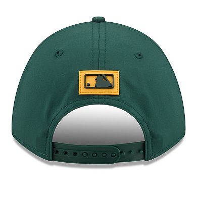 Men's New Era Green Athletics 2026 Clubhouse 9FORTY A-Frame Adjustable Hat