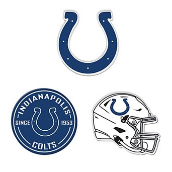 WinCraft Indianapolis Colts 3-Pack Premium Fridge Magnet Set