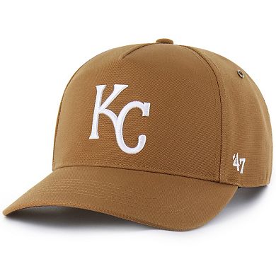 Men's Carhartt x '47 Brown Kansas City Royals Hitch Adjustable Hat