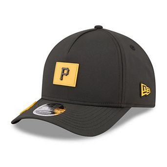Men's New Era Black Pittsburgh Pirates 2026 Clubhouse 9FORTY A-Frame Adjustable Hat