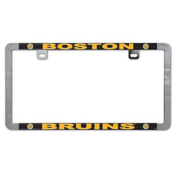 WinCraft Boston Bruins Thin Rim License Plate Frame