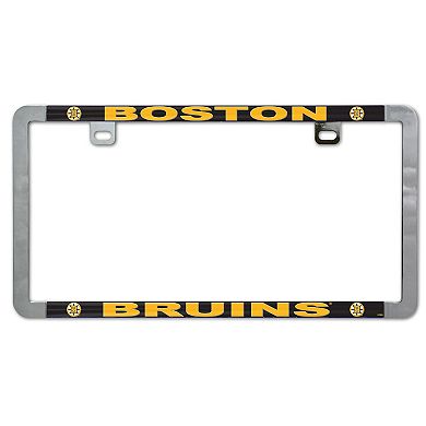 WinCraft Boston Bruins Thin Rim License Plate Frame