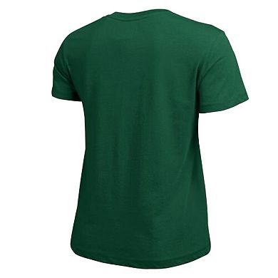 Women's Champion Green Green Bay Packers Logo T-Shirt