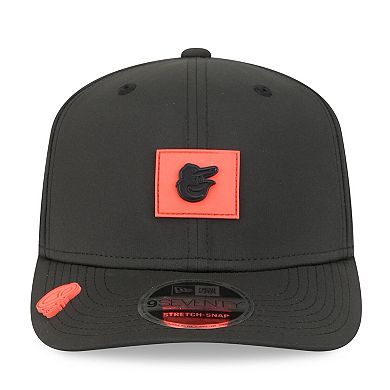 Men's New Era Black Baltimore Orioles 2026 Clubhouse 9SEVENTY Adjustable Hat