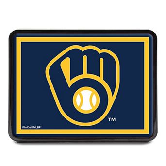 WinCraft Milwaukee Brewers Universal Rectangle Hitch Cover