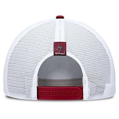 Unisex Nike Gray Alabama Crimson Tide 2026 Basketball Refresh 5-Panel Rise Trucker Hat