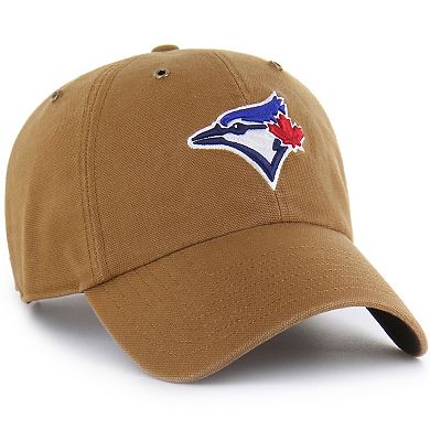 Men's Carhartt x '47 Brown Toronto Blue Jays Clean Up Adjustable Hat