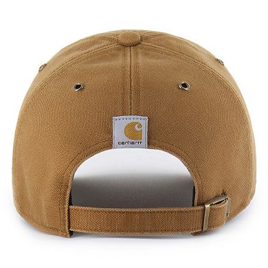 Men's Carhartt x '47 Brown St. Louis Cardinals Clean Up Adjustable Hat