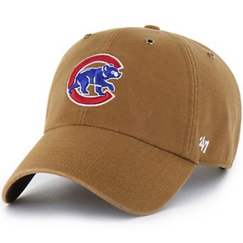 Men's Carhartt x '47 Brown Chicago Cubs Clean Up Adjustable Hat