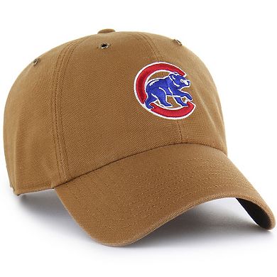 Men's Carhartt x '47 Brown Chicago Cubs Clean Up Adjustable Hat