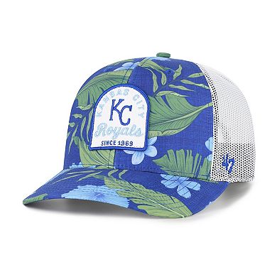 Men's '47 Royal Kansas City Royals Tei Beachside Adjustable Trucker Hat
