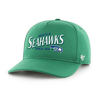Men's '47 Green Seattle Seahawks Throwback Hitch Adjustable Hat