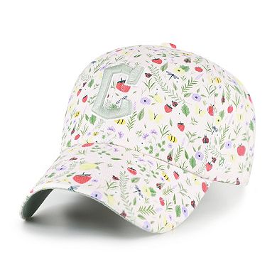 Girls Youth '47 Light Pink Cleveland Guardians Posey Clean Up Adjustable Hat
