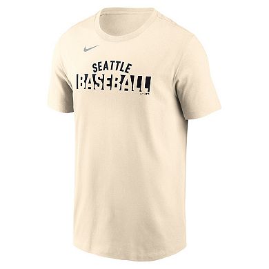 Men's Nike Cream Seattle Mariners Alternate T-Shirt