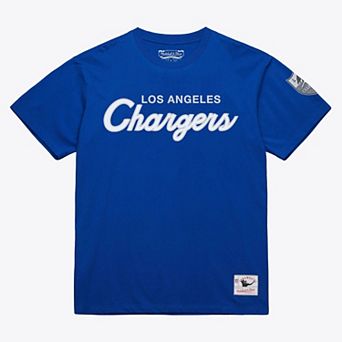 Men's Mitchell & Ness Royal Los Angeles Chargers Head Coach Classic T-Shirt