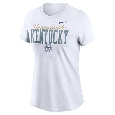 Women's Nike White Kentucky Wildcats Club T-Shirt