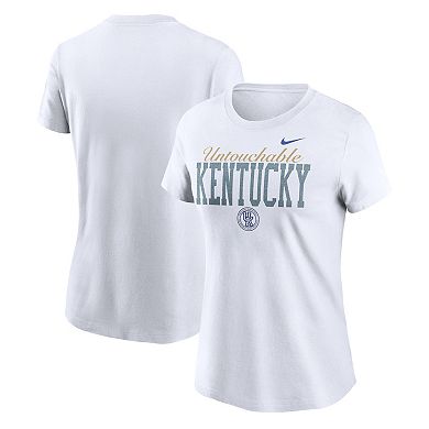 Women's Nike White Kentucky Wildcats Club T-Shirt