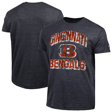 Men's Champion Black Cincinnati Bengals Ultimate Tri-Blend T-Shirt