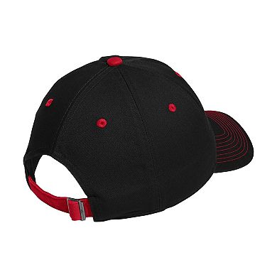 Men's adidas Black Texas Tech Red Raiders Slouch Adjustable Hat