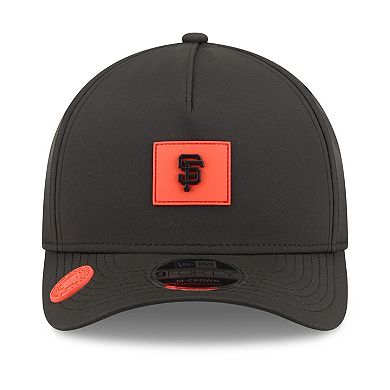 Men's New Era Black San Francisco Giants 2026 Clubhouse 9FORTY A-Frame Adjustable Hat