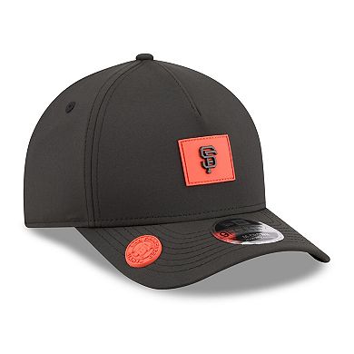 Men's New Era Black San Francisco Giants 2026 Clubhouse 9FORTY A-Frame Adjustable Hat