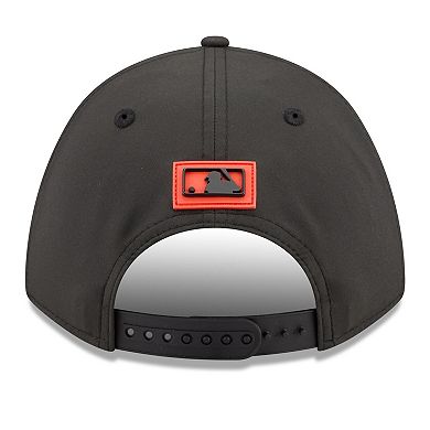 Men's New Era Black San Francisco Giants 2026 Clubhouse 9FORTY A-Frame Adjustable Hat