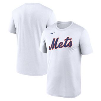 Men's Nike White New York Mets New Legend Wordmark Dri-FIT T-Shirt